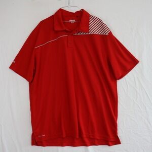 PING‎ Polo Shirt Mens 2XL XXL SensorCool Performance Golf Red Short Sleeve